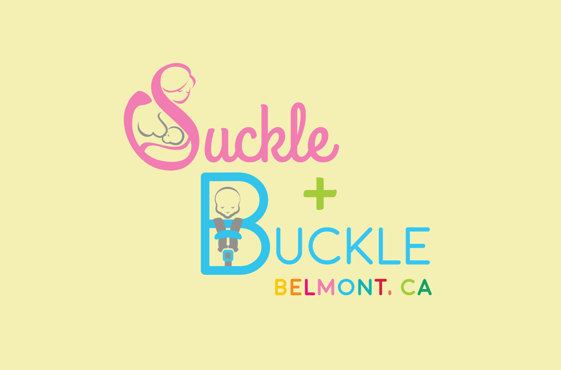 Suckle and buckle logo
